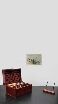 Герасимов Сергей Васильевич. За работой. Этюд 